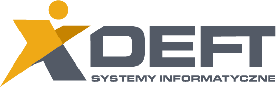 XDEFT systemy informatyczne logo